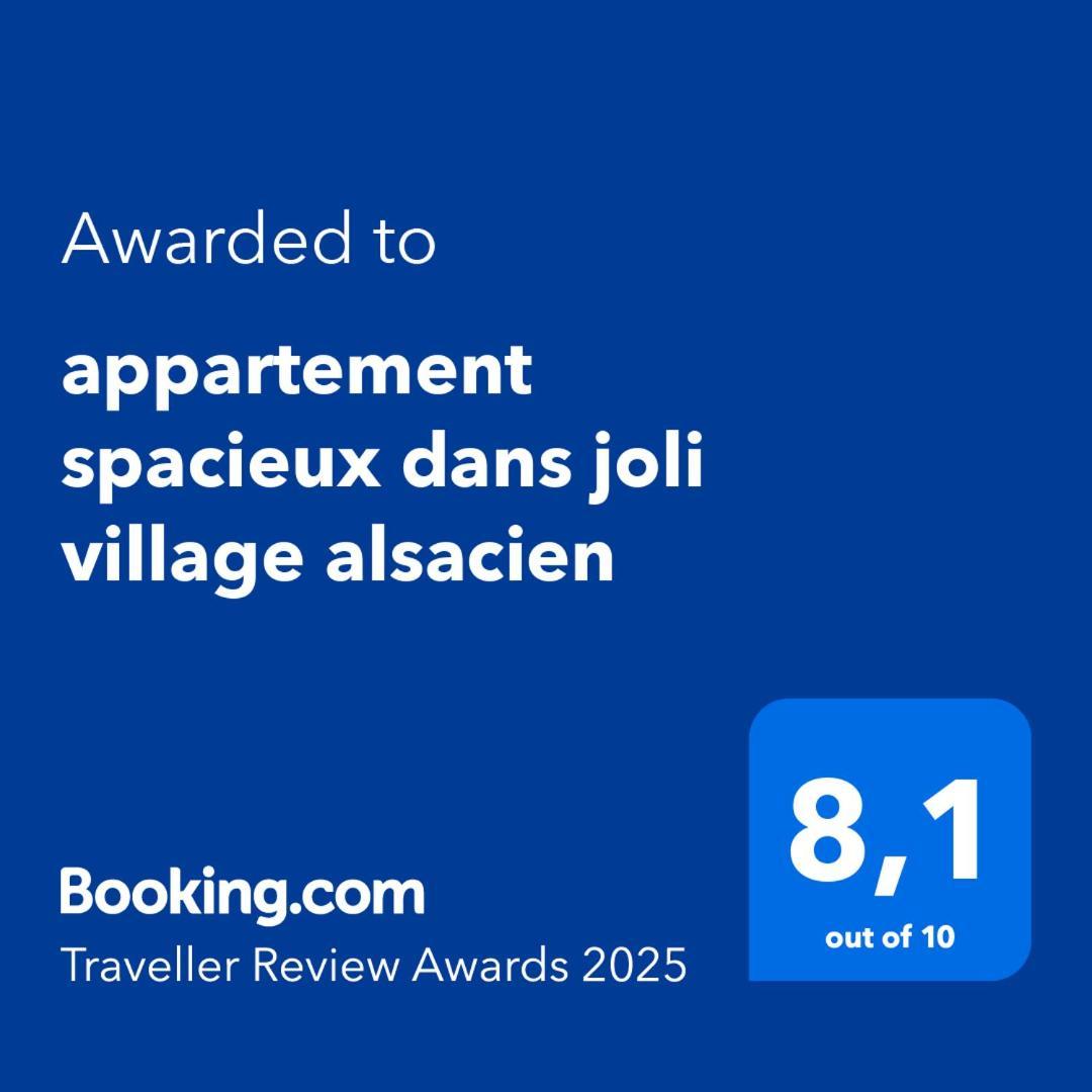 Appartement Spacieux Dans Joli Village Alsacien Châtenois المظهر الخارجي الصورة